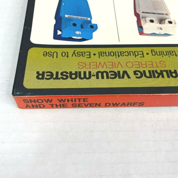 Talking View-Master GAF Snow‎ White And Seven Dwarfs 3 Reel Boxed Set AVB300 VTG - Picture 4 of 9